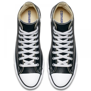 Converse Chuck Taylor All Star Leather High Top in Black