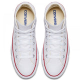 Converse Chuck Taylor All Star Leather High Top in Optic White