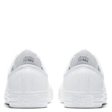 Converse Chuck Taylor All Star Mono Leather Low Top in White Monochrome