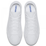 Converse Chuck Taylor All Star Mono Leather Low Top in White Monochrome