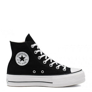 Converse Women's Chuck Taylor All Star Lift High Top in Black/White/White