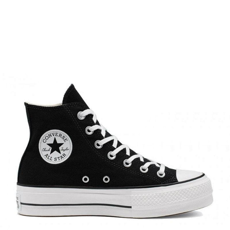Converse Women's Chuck Taylor All Star Lift High Top in Black/White/White