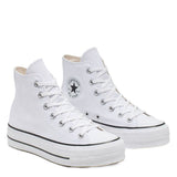 Converse Women's Chuck Taylor All Star Lift High Top in White/White