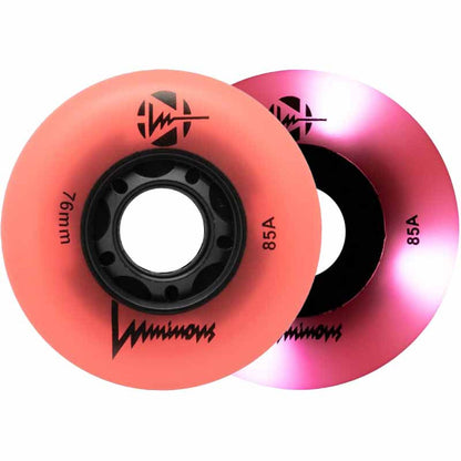 Luminous LED 76mm/85A Wheels (Pack of 4)