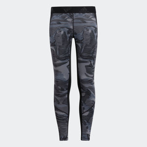 Kids' adidas Allover Print Techfit Tights