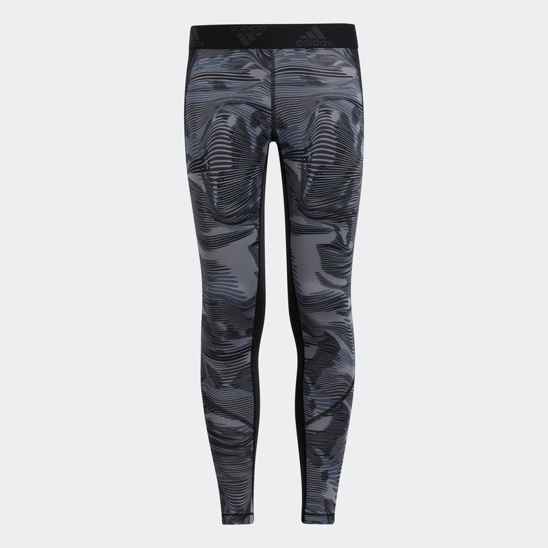 Kids' adidas Allover Print Techfit Tights