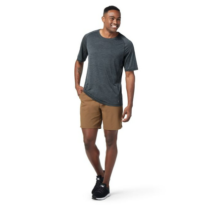 Smartwool - Active Ultralite Short Sleeve - Men's - Charcoal Heather
