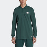 Men's adidas Graphics Campus Long Sleeve Polo Shirt