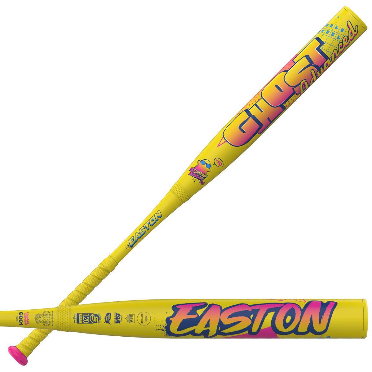 Easton Ghost Advanced Spring Break 2026 Fastpitch Softball Bat | Limited Edition Yellow EFP6GHSY
