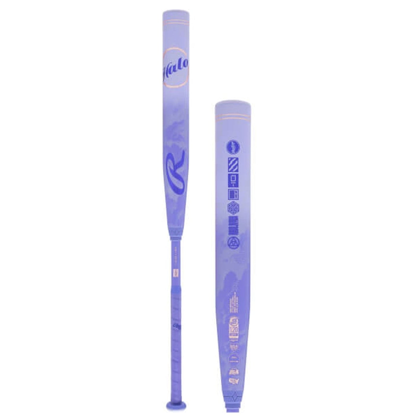 Easton HALO -10 Fastpitch Softball Bat | One-Piece Composite | 2-1/4" Barrel | RFP7HALO10