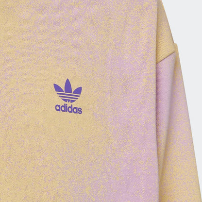 Kids' adidas Graphic Print Crop Hoodie