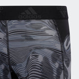Kids' adidas Allover Print Techfit Tights
