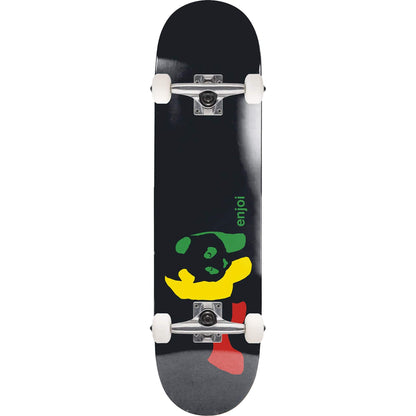Enjoi Rasta Panda FP Skateboard Complete 7.75"