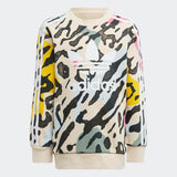Kids' adidas Animal Print Crew Set