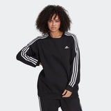 Women's adidas Essentials 3-Stripes Fleece Sweatshirt (Plus Size)