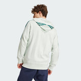 Men's adidas Essentials French Terry 3-Stripes Full-Zip Hoodie