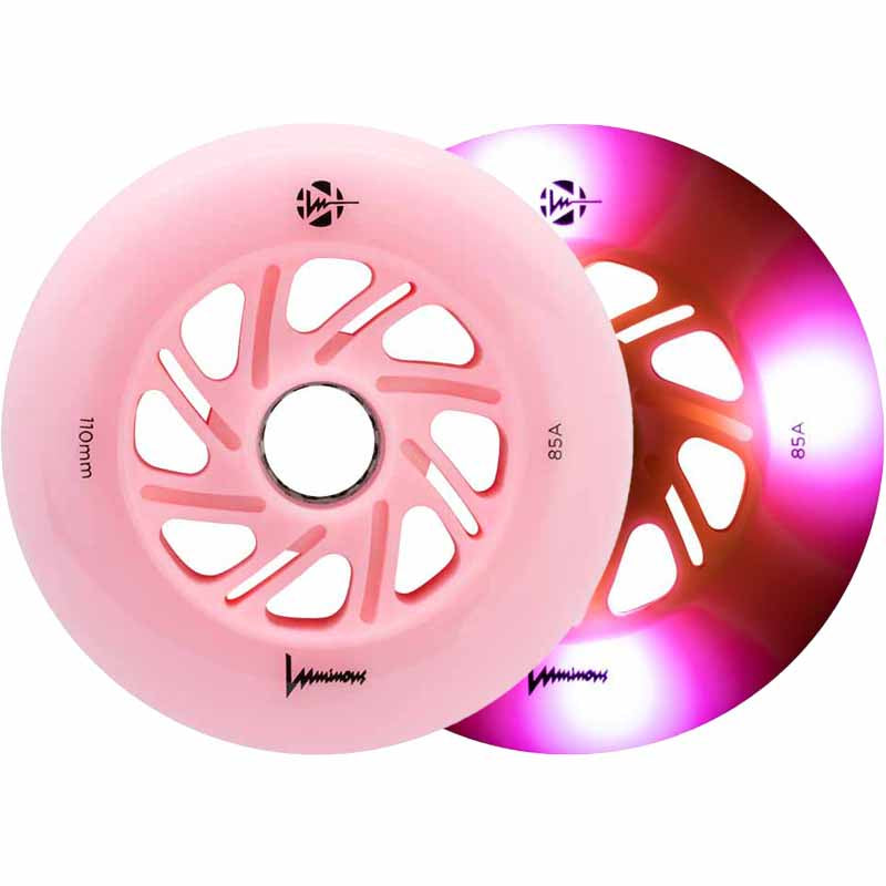 Luminous LED 110mm/85A Wheels (Pack of 3)