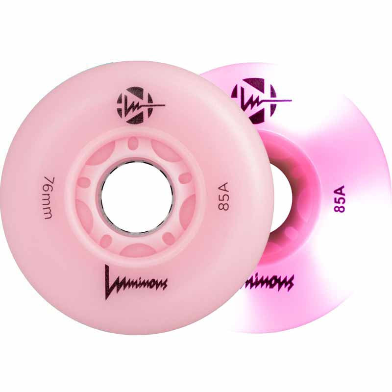 Luminous LED 76mm/85A Wheels (Pack of 4)
