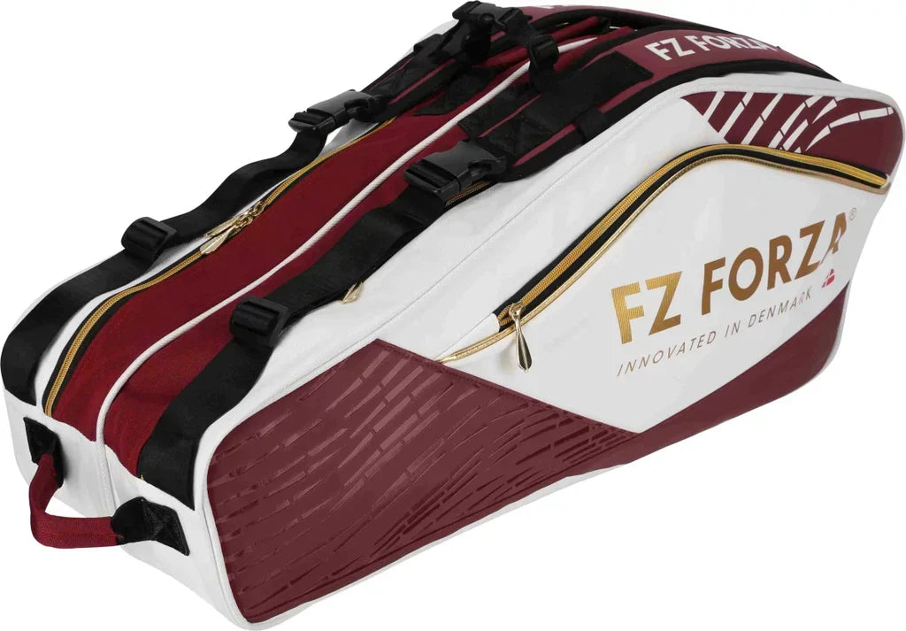 FZ Forza Tour Line 12 Pcs Racket Bag [White/Pink]