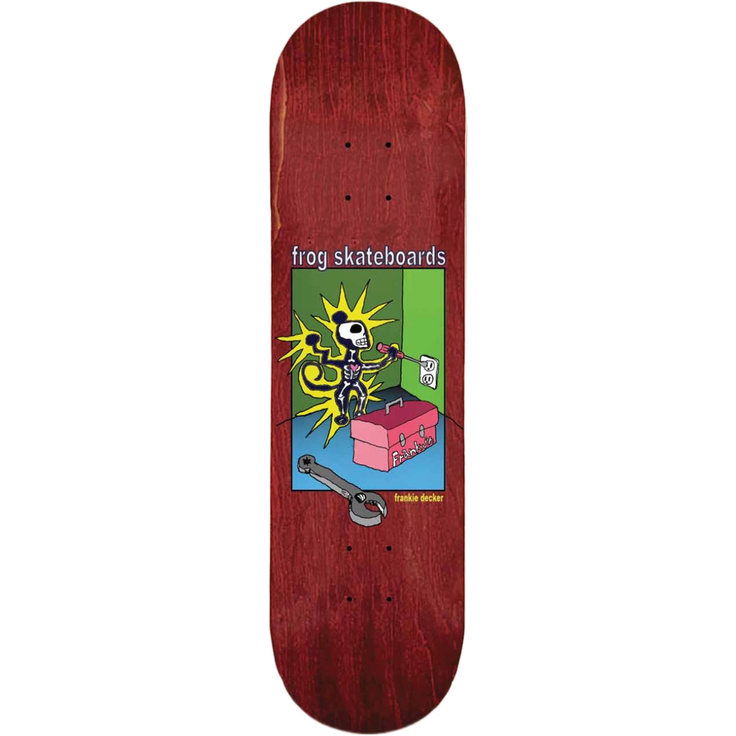 Frog New Career Frankie Decker Skateboard Deck 8.25"