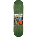 Frog Party Monster Pat Gallaher Skateboard Deck 8.42"