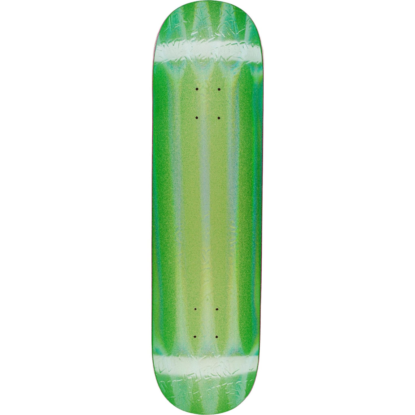 Fucking Awesome Neon Green Stamp Embossed Skateboard Deck 8.5"