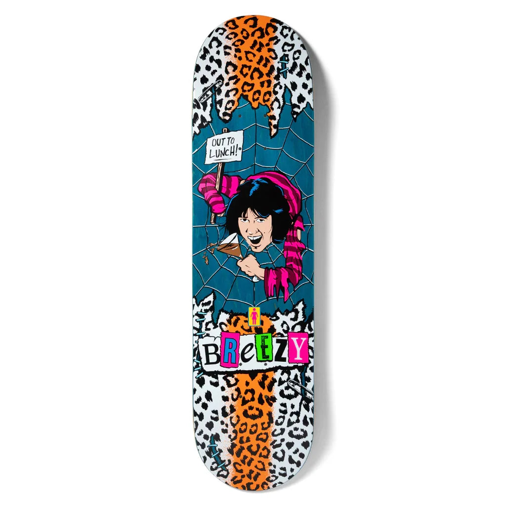 Girl Geering Out To Lunch Deck - 8.5″ Assorted