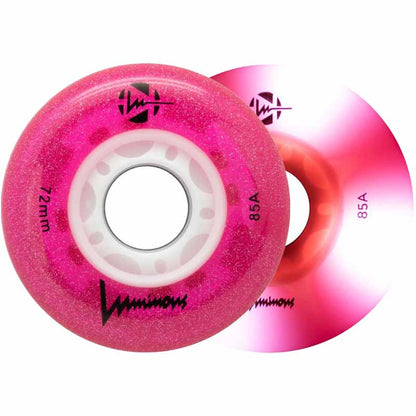 Luminous LED 72mm/85A Wheels (Pack of 4)