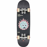 Globe Kids Softie Micro Skateboard Complete Black In Flames 7.125"
