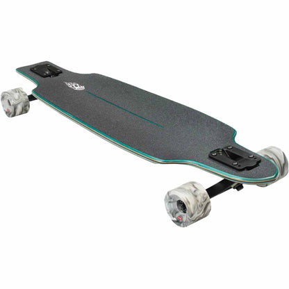 Globe Prowler Mid Longboard Complete Green Flames 34"