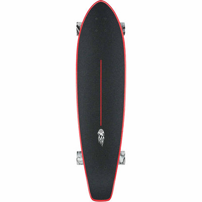 Globe The All Time Longboard Complete Red Flames 35"