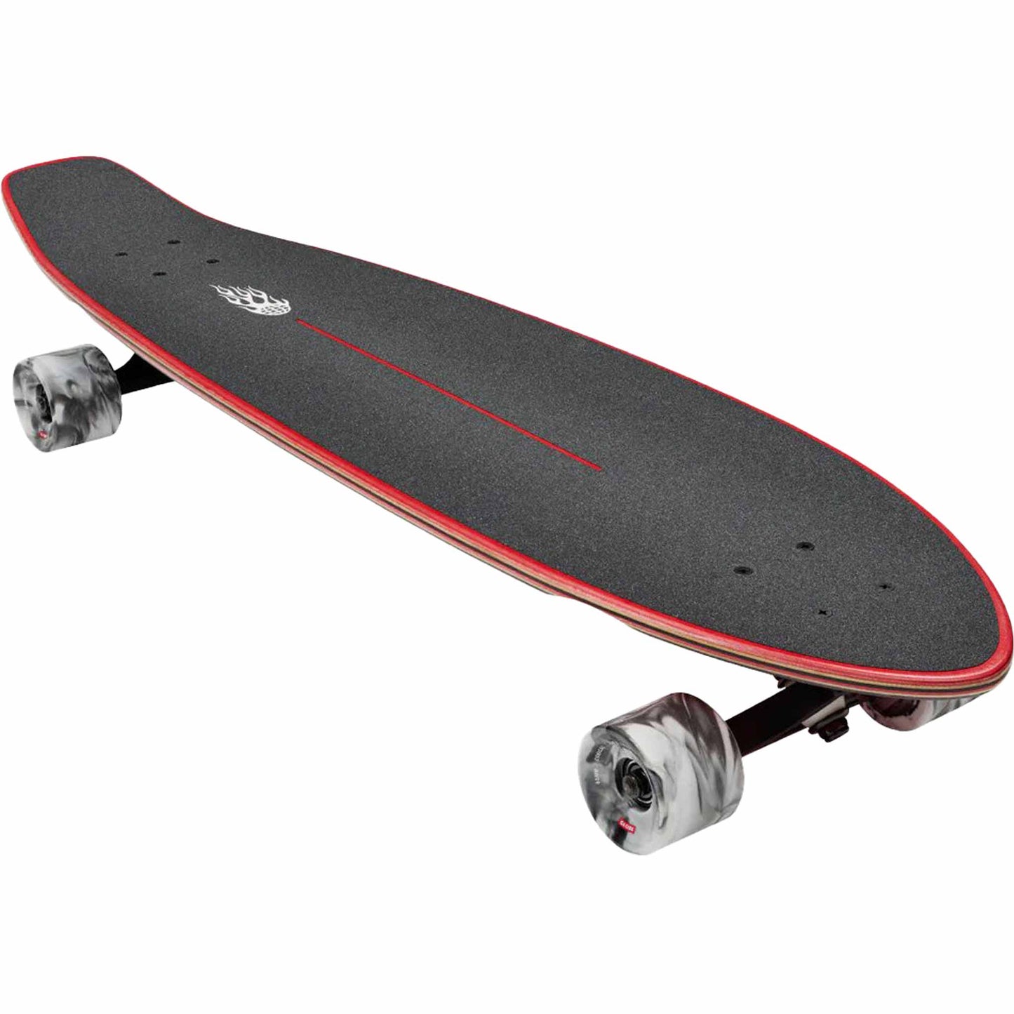 Globe The All Time Longboard Complete Red Flames 35"