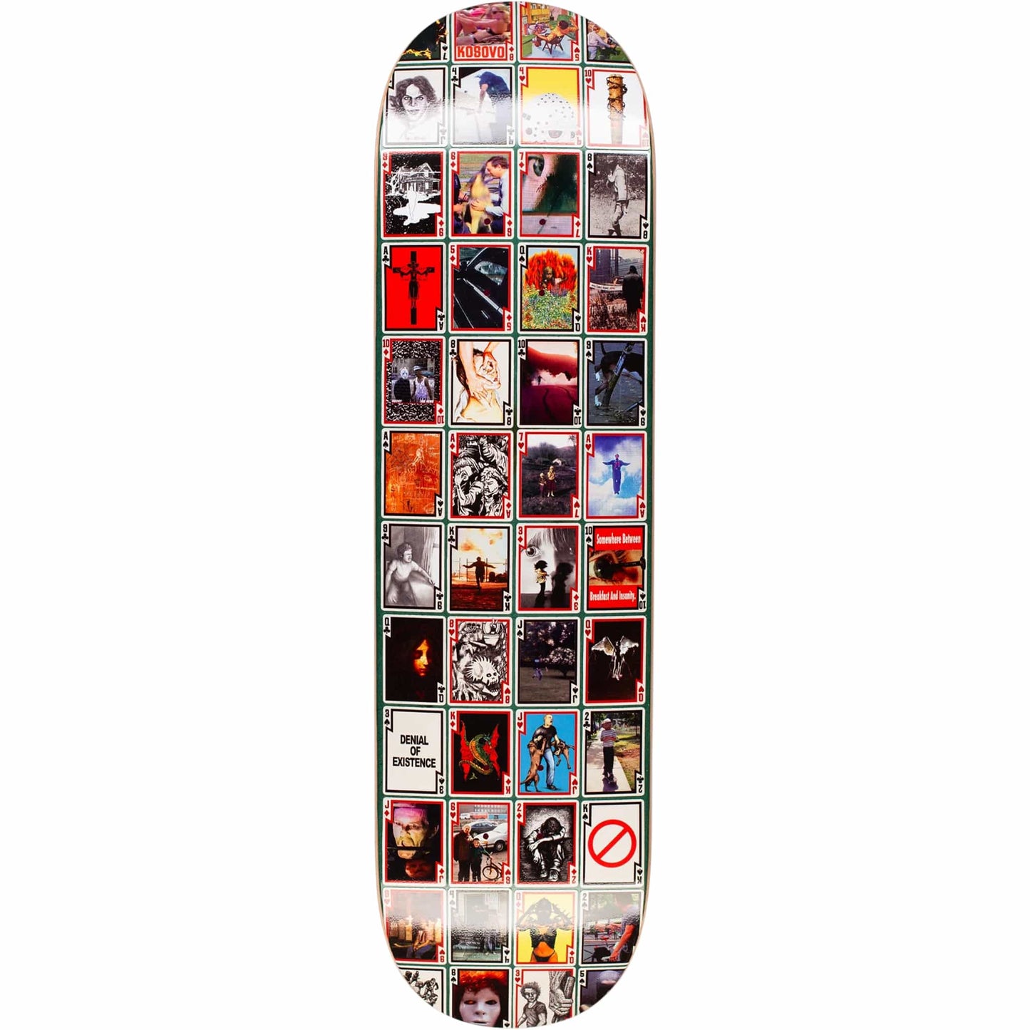 Hockey Playing Cards Skateboard Deck 8"