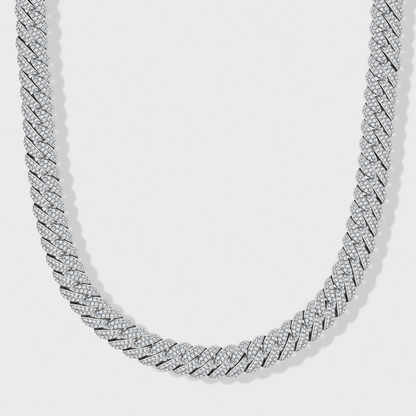 Iced Cuban Chain (Silver) - 10mm