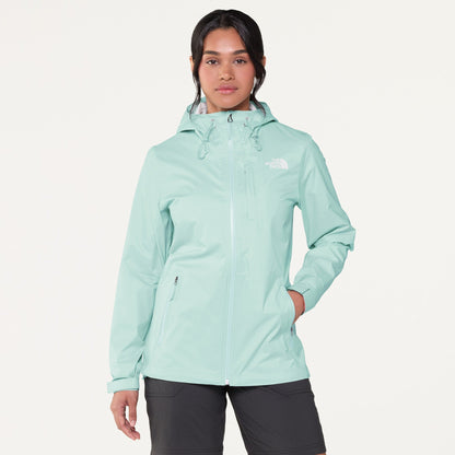 The North Face - Alta Vista Rain Jacket - Women's - Opal Frost