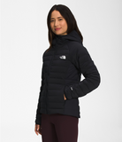 The North Face - Belleview Stretch Down Hoodie - Women's - Wild Ginger