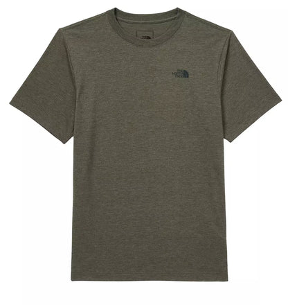 The North Face - Men's Short Sleeve Tri-Blend Tee - New Taupe Green White Heather