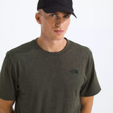 The North Face - Men's Short Sleeve Tri-Blend Tee - New Taupe Green White Heather
