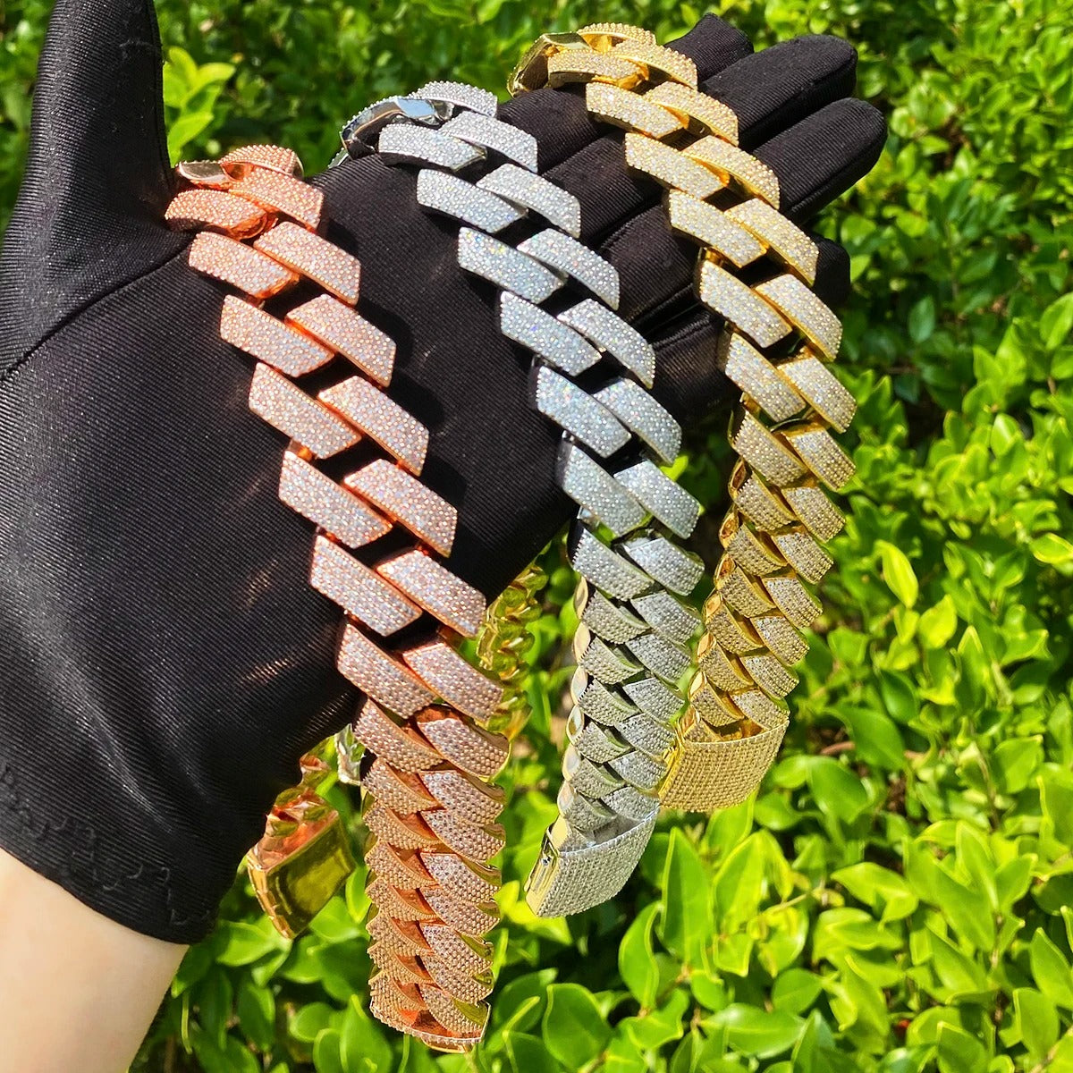 NEW | 22MM Precision Cut Iced Out Diamond Necklace Chain