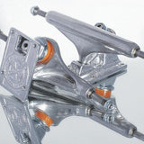 Independent 139mm Stage 11 Forged Titanium Silver Truck Set