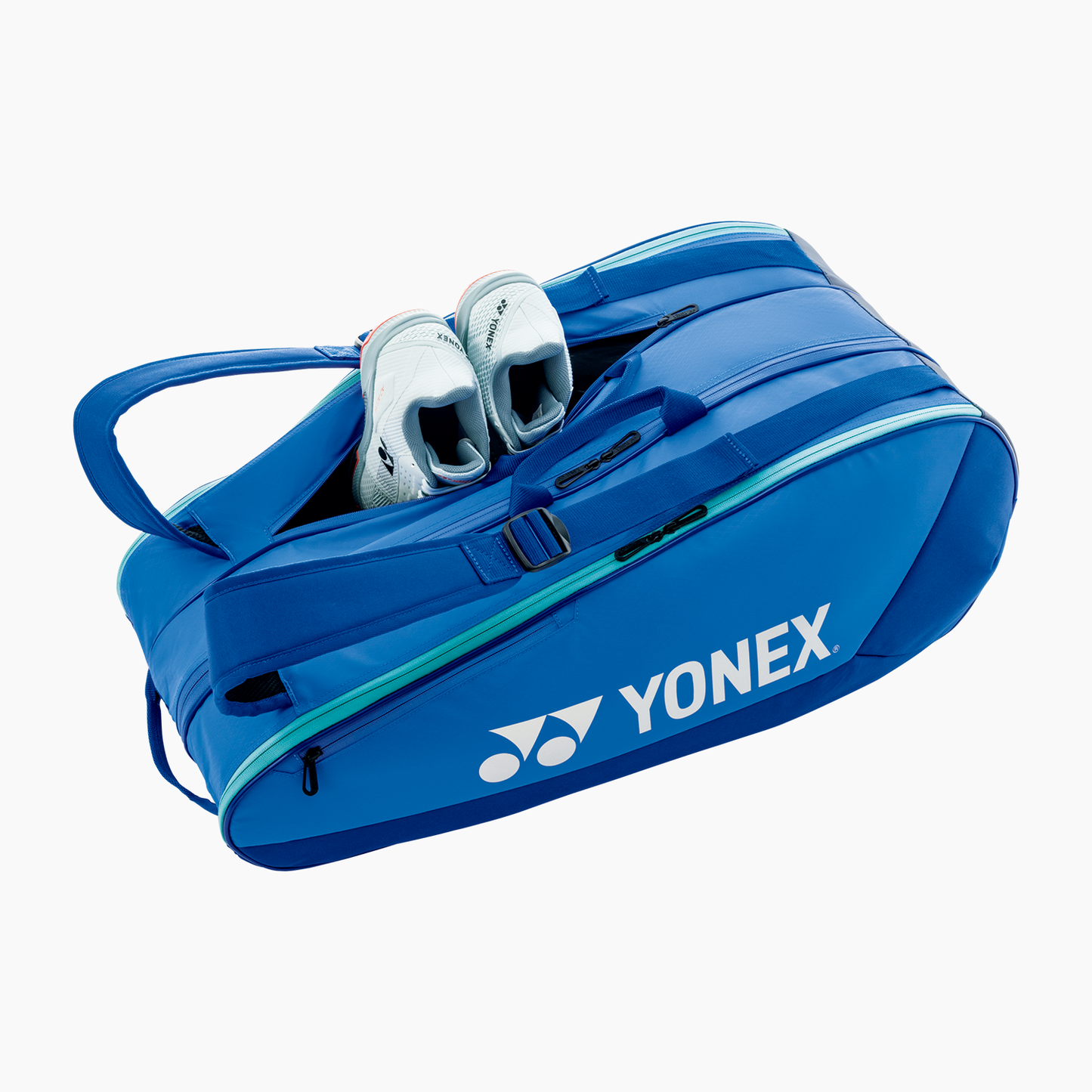 Yonex Team Racquet Bag (12 PCS) [Blast Blue]