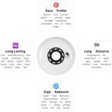 UnderCover Team Blank 80mm/86A Wheels (Pack of 4)