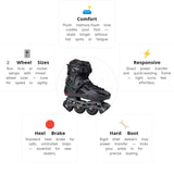 Flying Eagle FBS+ Avian Black Skates