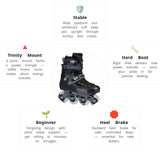 Powerslide Zoom Pro 80 Black Skates