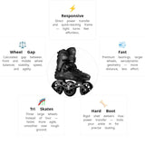 Flying Eagle X7D Reaver T110 Black Skates