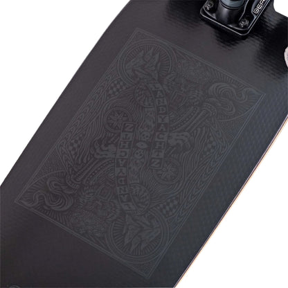 Landyachtz Dinghy Coffin Stealth Card 28.5" Cruiser Complete
