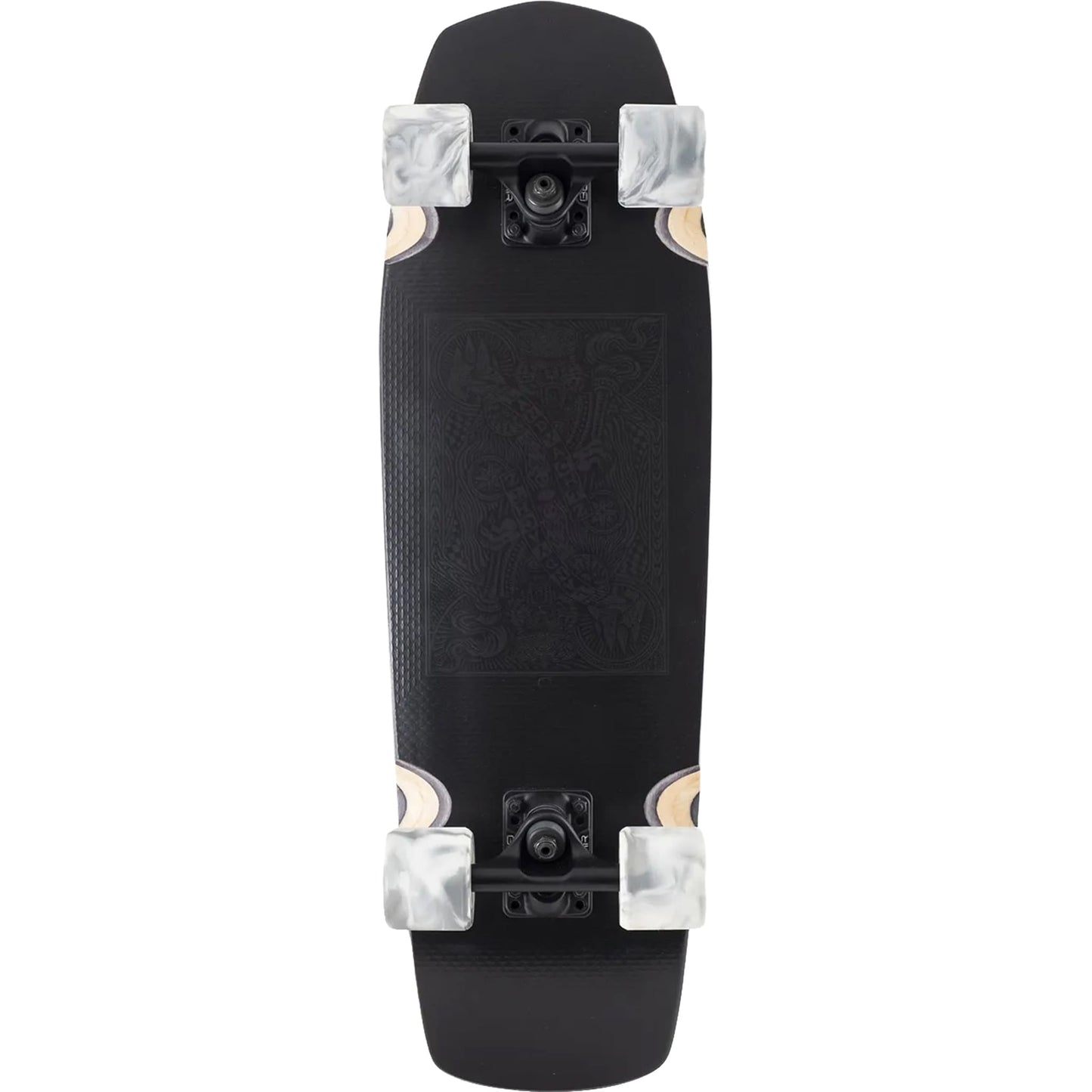 Landyachtz Dinghy Coffin Stealth Card 28.5" Cruiser Complete