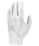 Nike Alpha Youth Batting Gloves – Black & Silver Baseball & Softball Gloves