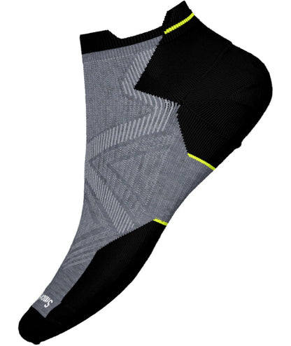 Smartwool - Run Targeted Cushion Low Ankle Socks - Men's - Medium Gray
