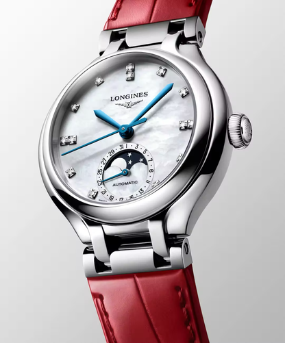 PRIMALUNA MOONPHASE Red Leather